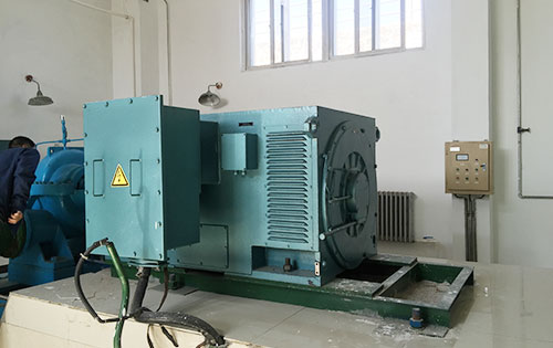 牡丹某水电站工程主水泵使用我公司高压电机